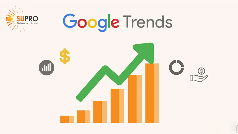 Google Trends cung cấp người dùng các từ khóa đang thịnh hành trên thị trường