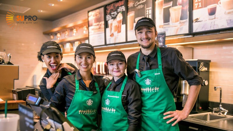 Starbucks luôn đi đầu trong ngành F&B về quy trình đào tạo nhân viên 