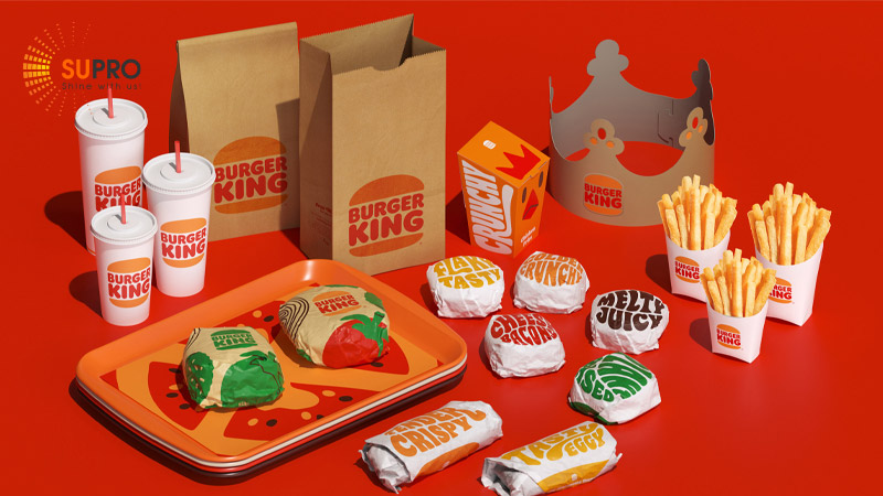 Burger King tập trung phát triển các dòng hamburger làm sản phẩm chính 