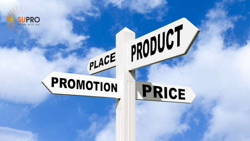Các thành phần trong marketing 4P
