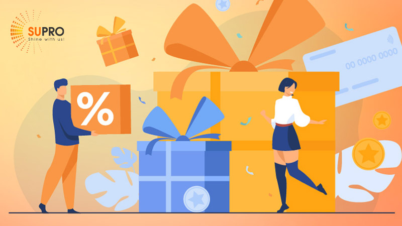 Kết hợp cùng chương trình khuyến mãi sẽ làm tăng hiệu quả marketing 