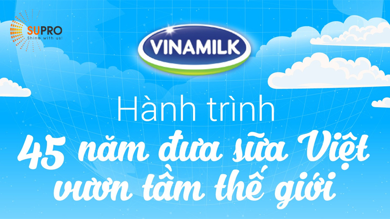 Slogan của thương hiệu sữa Vinamilk 