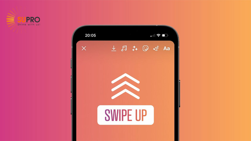 Swipe up - Cách tăng tương tác instagram cho influencer 