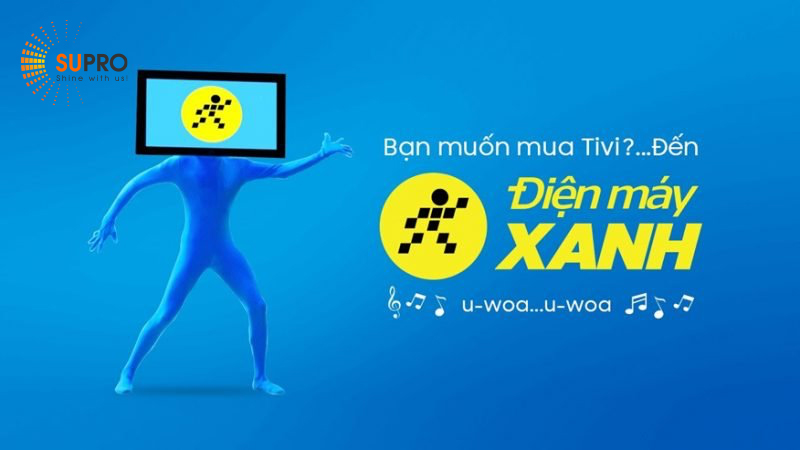 Call to action trong TVC của điện máy xanh