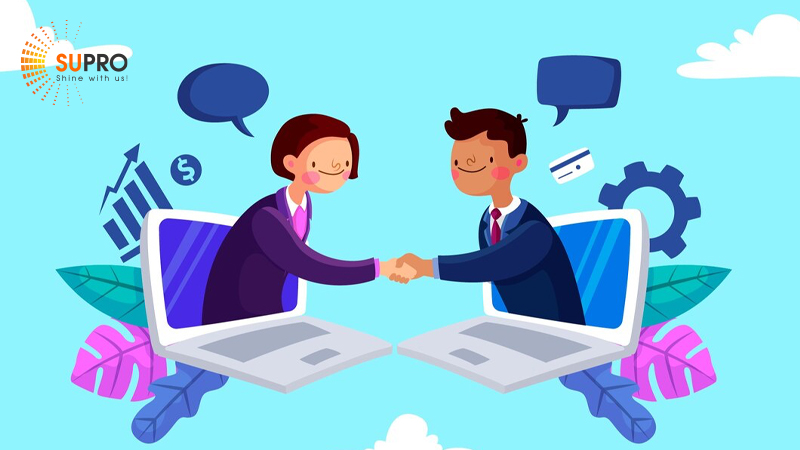 Marketing góp phần xây dựng mối quan hệ tốt đẹp với khách hàng