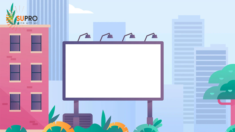 Bên cạnh hình thức online, digital marketing còn triển khai banner, OOH,...