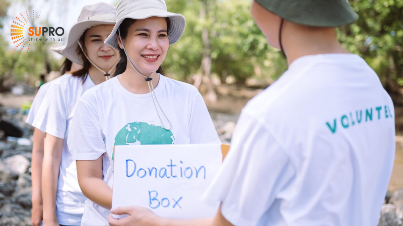 Thu hút tình nguyện viên qua những nội dung đăng tải trên các kênh truyền thông