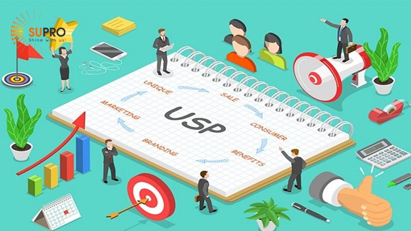 Dựa vào những thông tin trên doanh nghiệp sẽ tìm ra USP marketing của mình 