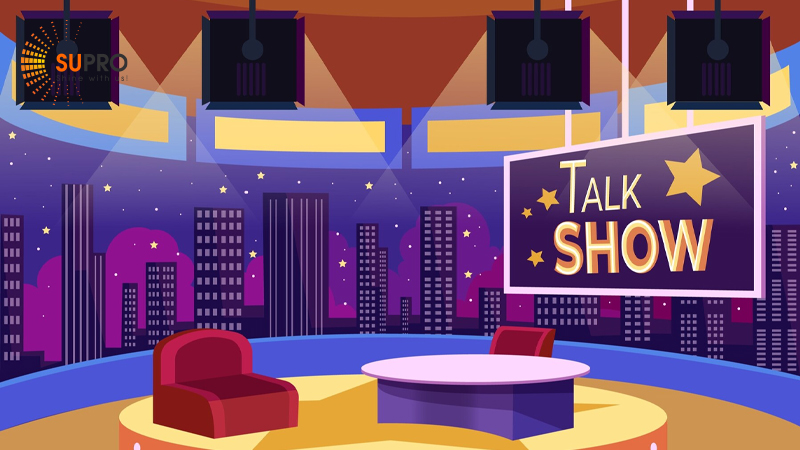 Một trong những cách tổ chức một talkshow chuyên nghiệp là chọn địa điểm hợp lý