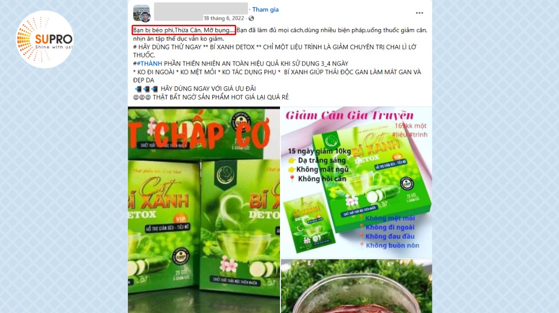 Bài viết có dấu hiệu phân biệt, xâm phạm quyền riêng tư